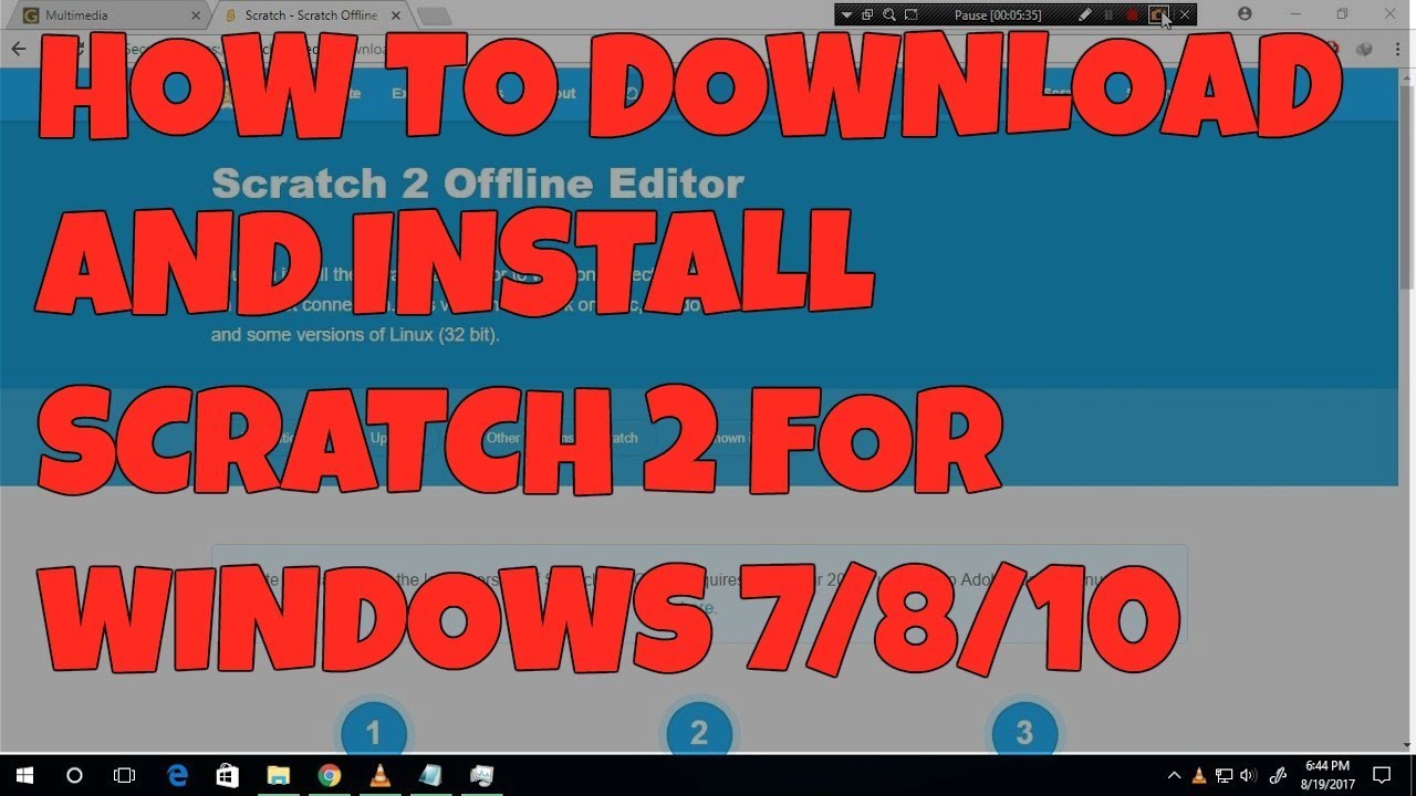 Scratch 2 offline editor download mac installer